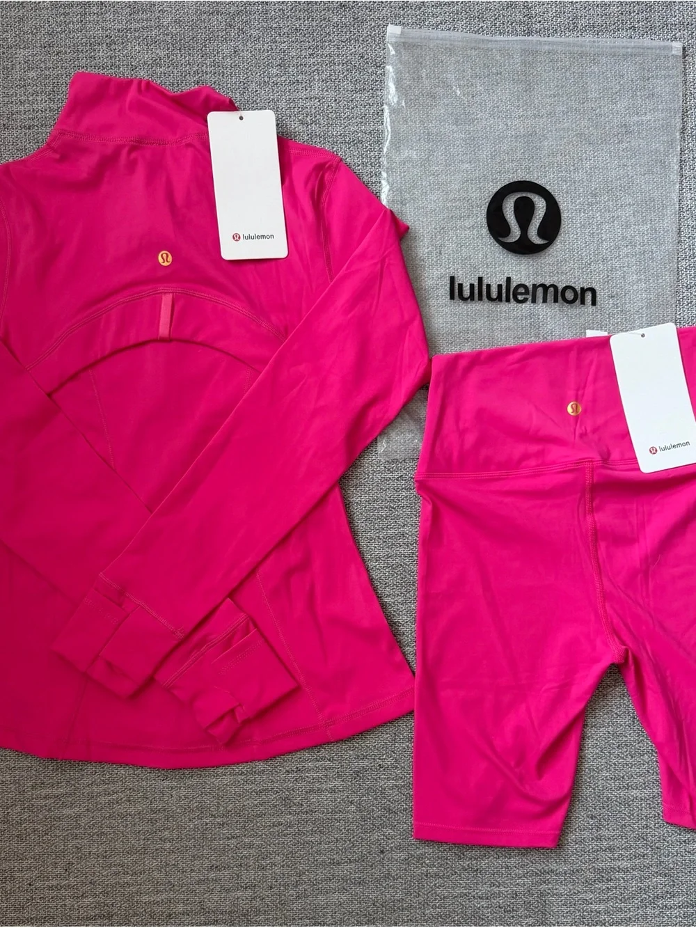 Lululemon Hot Pink Set
